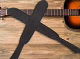 2-Pack Black Replacement Instrument Case Straps, Lightweight and Portable for Guitars, Violins, V1192-AZ-W-22356