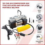 12V Car Air Compressor 4x4 Tyre Deflator 4wd Inflator Portable 85L/min V63-833561