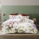 Bianca Minette White Cotton Sateen Quilt Cover Set Queen V442-BCA-QUILTCS-MINETTE-WHITE-QS