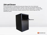 Parcel Delivery Drop Box Mailbox - Home Package Post Locker 41.5x38.5x102.5cm V238-SUPDZ-40376916738128