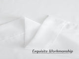 2 Pack White Sheer Curtains, Lightweight Grommet Window Drapes with Light Filtering for Bedroom and V1189-LC-AMZ-00225