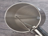 Stainless Steel Pancake Batter Dispenser Baking Cake Funnel Dispenser with Stable Rack for Takoyaki V1294-YM0626-3118220315811