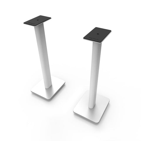 Kanto SP26PLW 26" Tall Bookshelf Speaker Floor Stands - Pair, White V398-KO-SP26PLW