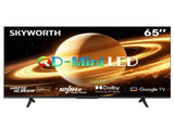 SKYWORTH 65X6600H QD-Mini LED 4K Smart TV, Matte Anti-Glare Display, 120Hz Turbo Mode, AI 4K V1398-65X6600H