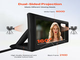 20 ft Inflatable Movie Screen 169 600D Movie Projector with Portable Bag V952-XCQSTYPMPJS2ZE5PH001V3