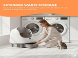 Rooster Farms Smart Cat Litter Box Automatic WiFi Self Cleaning Tray 68L V238-SUPDZ-42286923219024