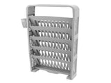 Classroom Deskside Bookshelf Large Capacity 6 Tier Multifunctional Slim Library Reading Storage Rack V1294-YM0901-3116230009312