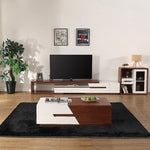 200x140cm Floor Rugs Large Shaggy Rug Area Carpet Bedroom Living Room Mat - Black V63-832171