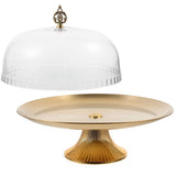 Stainless Steel Cake Stand with Cover for Cake Shop Party Decoration V1370-AZ4-15354