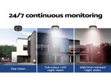 UL-tech Wireless CCTV 3MP 2 Cameras Square CCTV-CAM-WF-P4-X2