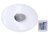 24W E27 RGB Color Changing Music Lamp with Remote Control Smart Music Speaker Ceiling Light 85265V V1294-YM0715-3119210312711