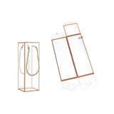Clear Transparent Plastic Gift Box with Gold Border Display Case for Candy Jewelry Flower Small V1369-AZ3-W-11027