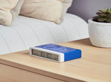 Lexon Flip Classic Reversible Alarm Clock PANTONE - Classic Blue V398-LD-LR157PT-B