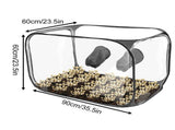 Still Air Box, Mushroom Grow Kit, Portable Compact Still Air Box Mycology Balck Smile Home V1189-LWWAL-20260327-04434