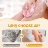 Super Soft Sunflower Suction Cup Bath Ball, 2026 New Exfoliating Bath Bath Sponge Cleaning Brush V1258-DP02-F-24