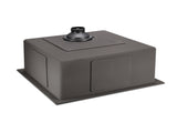 Cefito Kitchen Sink 51X45CM Stainless Steel Basin Single Bowl Black SINK-BLACK-5145