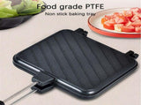 Breakfast Sandwich Maker Press Camping Cooker - Nonstick Frying Pan Pancake Maker Omelet Cooker with V1366-AZ2-W-12947