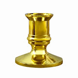90PCS Gold Pillar Candle Base Taper Candle Holder Candlestick Christmas Decor V1366-AZ2-W-14603