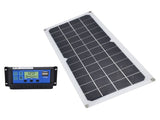 10W Solar Panel Set with 10A Controller Exhaust Fan for Car Yacht RV Boat Moblie Phone Battery V1294-YM0523-3114210164911