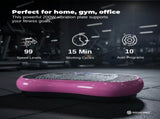 Social Hike Vibration Plate Exercise Platform - Vibrating Workout Machine Pink V238-SUPDZ-48198953222