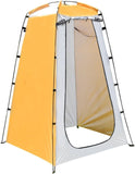Pop-up Tent Changing Room 120x120x190 cm, Foldable Outdoor Camping Shelter with Inner Pocket, V1188-MS-325-0986