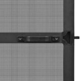Hinged Insect Screen For Doors Anthracite 100x215 Cm 43_148713