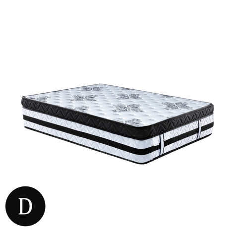 Laura Hill Double Mattress with Euro Top - 34cm MTS-T34-DB