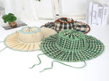 (Style 2) Women's Foldable Wide Brim Sun Hat- Pleated Straw Style Packable Beach Hat with Adjustable V888-ELOSUNG57360