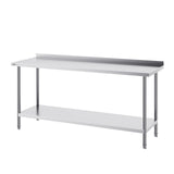24 x 72 x 36 Inch Stainless Steel Work Table, Commercial Food Prep Worktable Heavy Duty Prep V952-CFBXGGZTLCWJWN757V0