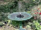 Floating Solar Fountain Pump Solar Water Pump for Bird Bath V1263-JX-5562