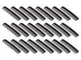 200Pcs Dual Tooth Black Pocket Combs for Men Compact Travel Hair Dressing and Styling V1366-AZ2-W-17386