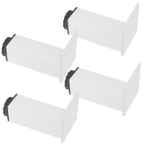 4Pcs Sofa Leg Aluminium Alloy Square Adjustable Cabinet Foot Furniture Hardware Fittings120mm V1294-YM0721-3114210001112
