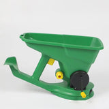 Hand Spreader Shaker, Handheld Spreader for Grass Seed, Fertilizer & Earth Food, Salt, Ice and V1192-AZ-W-9779