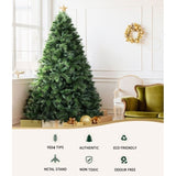 Jingle Jollys Christmas Tree 1.8M Xmas Tree Decorations Pine Needles 1024 Tips XM-TR-FULL-6F-PINE