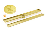 304 Stainless Steel 900mm Tile Insert Shower Grate Floor Drain 50mm Waste Outlet V1233-LGTI01900DG