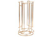 Coffee Capsule Holder Iron Wire Coffee Pod Storage Rack Shelve Holding 18PCS CapsuleGold V1294-YM0901-3118210214111