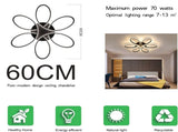 Modern LED Chandelier Flush Mount Lamp Remote Control V178-28961