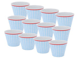12PCS Imitation Ceramic Water Cup Drinking Mug for Restaurant School Kitchen Tableware V1294-YM0901-3118210152911