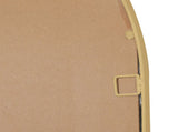 Yezi Floor Mirror Full Length Mirrors 1.8M Gold White DECO1015-180-GD