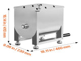 Manual Meat Mixer, 10L Fixed Tank Meat Processing Equipment, V952-SYRLJBJBKQXKG26A7001V0