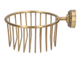 Brass Antique Toilet Roll Holder Punch Free Stable Wall Mount Paper Towel Rack for Bathroom V1294-YM0626-3112220089411