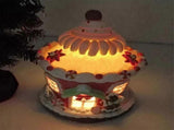 Decorative gingerbread house Christmas decoration for the Christmas tree with a castle candy V1263-JX-1820