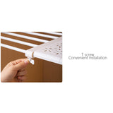 Expandable Closet Tension Shelf, Adjustable Closet Shelf Rod Organizer, No Drill Space Saving V1189-WXFWAL-20260319-00633