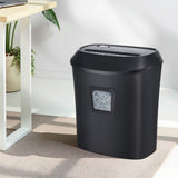 Devanti Electric Paper Shredder for Home Office 10 A4 Paper Sheet Cross-Cut Paper SHRED-1001C-BK
