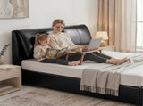 Artiss Queen Bed Frame Gas Lift Storage 3 Drawers Adjustable Headboard Platform Bed Black BFRAME-G-APEX-Q-BK-ABC