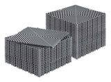Interlocking Drainage Mat, 31 x 31 cm Modular Interlocking Cushion, 40 Pcs Splicing Drainage Mats, V952-CKPSD12X12INYQCJXV0