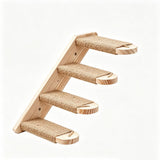 Scratching, Multi-Layer Solid Wood Cats Climbing Set DIY Wall-Mounted Steps For Indoor Cats, Wall V1369-AZ3-W-09138