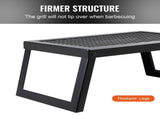 Folding Campfire Grill Portable Camping Fire Pit Steel Outdoor BBQ Picnic V952-ZDYYKJZDG18120J5TV0