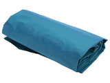 Camping Sleeping Pad Mat Foot Press Inflatable Cushion Mattress for Tent Hiking TravelPeacock Blue V1294-YM0718-3117200188114