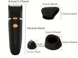 3-in-1 Men's Electric Body Groomer & Hair Clipper Kit - Waterproof, USB-C Rechargeable with Charging V888-ELOSUNG25678